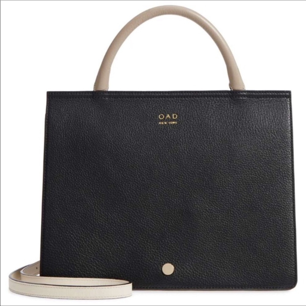 🆕 Authentic OAD New York leather satchel bag